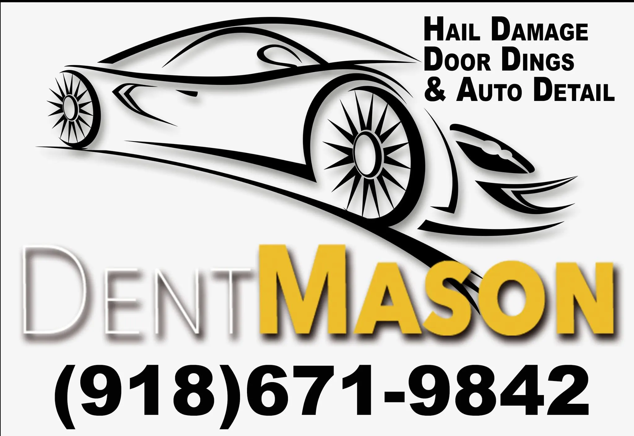 Business logo for Dentmason